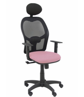 SILLA PIQUERAS ALOCEN NEGRO Y ROSA