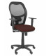 SILLA PIQUERAS ALOCEN C/BRAZ.MARRON OSCU