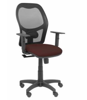 SILLA PIQUERAS ALOCEN C/BRAZ.MARRON OSCU