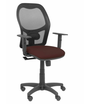 SILLA PIQUERAS ALOCEN C/BRAZ.MARRON OSCU