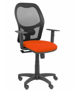 SILLA PIQUERAS ALOCEN C/BRAZ.NARANJA