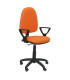 SILLA PIQUERAS AYNA C/BRAZOS NARANJA