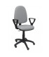 SILLA PIQUERAS AYNA C/BRAZOS GRIS CLARO
