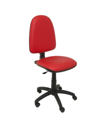 SILLA PIQUERAS AYNA SIMILPIEL ROJO