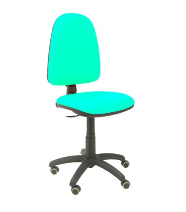 SILLA PIQUERAS AYNA SIMILPIEL TURQUESA