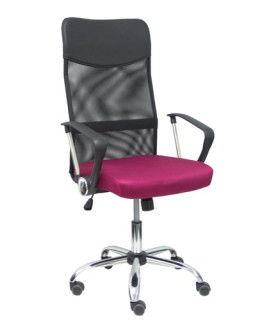 SILLA PIQUERAS GONTAR MALLA GRANATE
