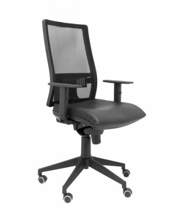 SILLA PIQUERAS HORNA SIMILPIEL NEGRO