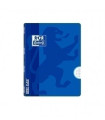 LIBRETA GRAP.OXFORD SCH.A5 48h CD.4 AZUL