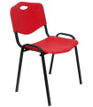 SILLA PIQUERAS ROBLEDO PVC ROJO