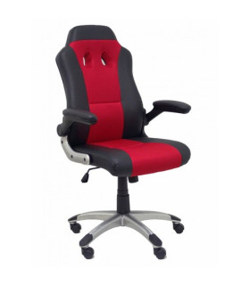 SILLA PIQUERAS TALAVE GAMING NEGRO/ROJO