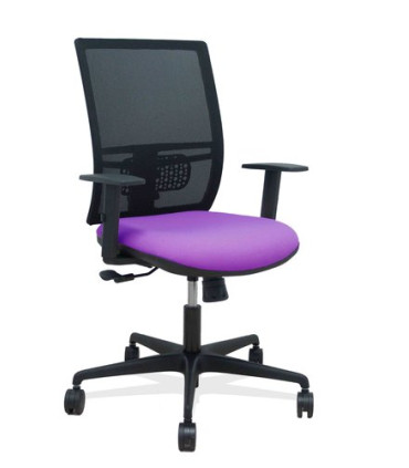 SILLA PIQUERAS YUNQUERA C/BRAZOS LILA