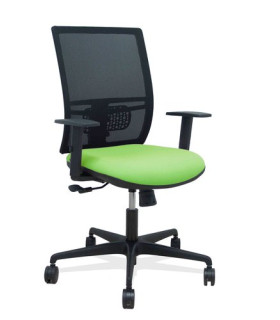 SILLA PIQUERAS YUNQUERA C/BRAZOS PISTACH
