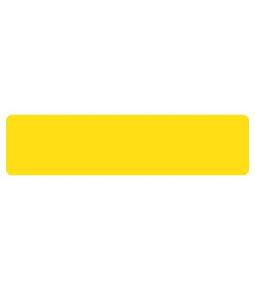 SIMBOLO ADH. SUELO 20x5 AMARILLO B/10