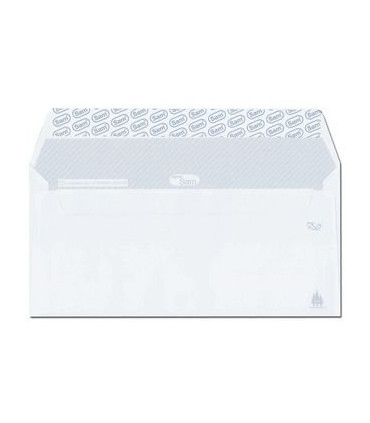 SOBRE SAM 110x220 BCO.90g OPEN PAQ.25