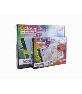 SOPORTE LED OFFICE BOX A3 CALCA Y DIBUJA