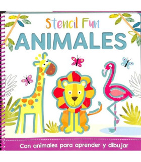 STENCIL FUN MANOLITO B. ANIMALES