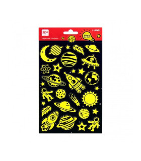 STICKERS APLI (18561) Bl.1h. ESPACIO LUM