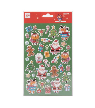 STICKERS APLI (20716) Bl.1h. XMAS
