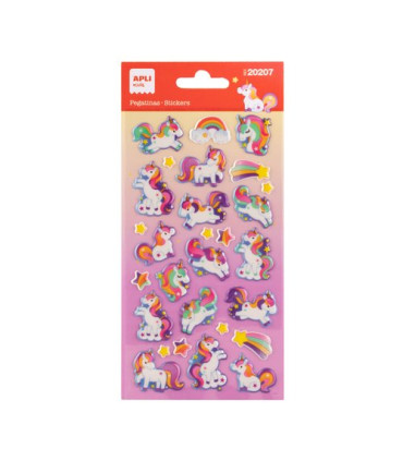 STICKERS APLI (20207) Bl.1h.UNICORNIOS P