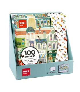 STICKERS GAME POSTER CON PEGATINAS EX.10