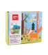 STICKERS GAME CAJA CARTON BOSQUE