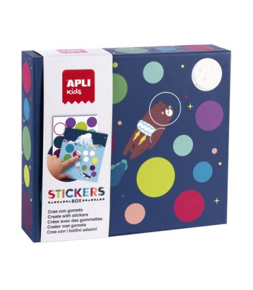 STICKERS GAME CAJA CARTON FLY TO THE MOO