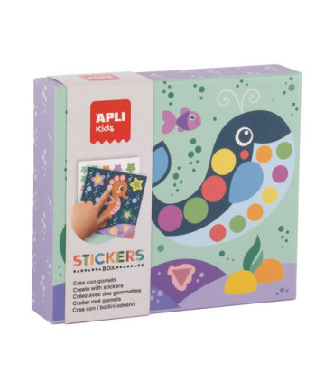 STICKERS GAME CAJA CARTON OCEANO