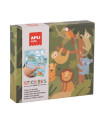 STICKERS GAME CAJA CARTON SAFARI