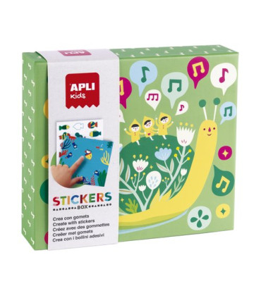 STICKERS GAME CAJA CARTON LILLIPUT