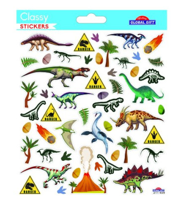 STICKERS ERIK Bl.1h. CLASSY DINOSAURIOS