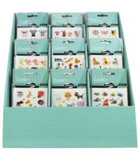 STICKERS MAILDOR COOKY MASCOTAS EXP/90