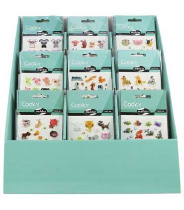 STICKERS MAILDOR COOKY MASCOTAS EXP/90