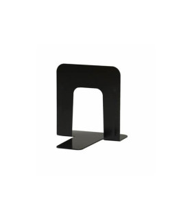 SUJETA LIBROS PEQUEÑO METAL NEGRO P/2