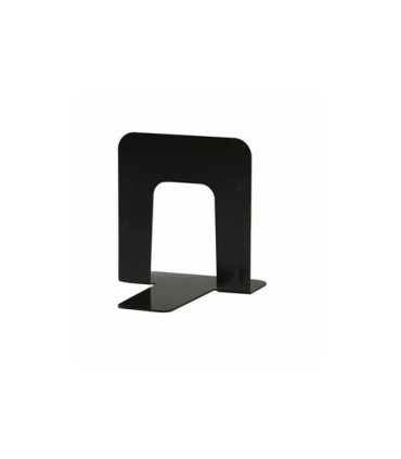 SUJETA LIBROS PEQUEÑO METAL NEGRO P/2