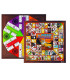 TABLERO PARCHIS 6 OCA DE 40 Cmts