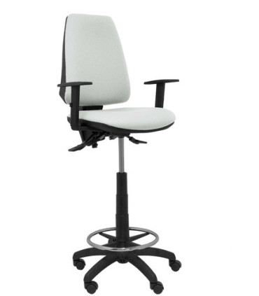 TABURETE PIQ. ELCHE S C/BR. BALI GRIS C.