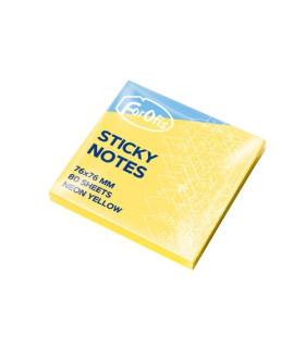 TACO NOTAS FOROFIS 80h 76x76 AMARILLO NE