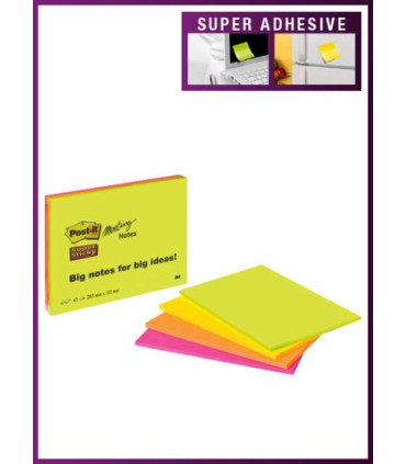 TACO NOTAS POST-IT 3XL 203x152 P/4