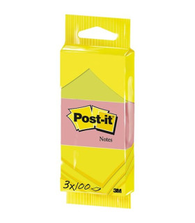 TACO NOTAS POST-IT 653 38X51 PACK 3