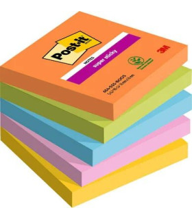 TACO NOTAS POST-IT 654 76x76 P/5