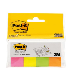 TACO NOTAS POST-IT 670-4-POP 12,7X44,4