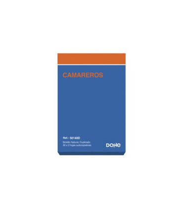 TALONARIO CAMAREROS BOLSILLO DUPLI DOHE