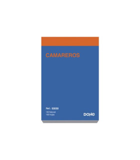 TALONARIO CAMAREROS 1/8 NAT. DOHE