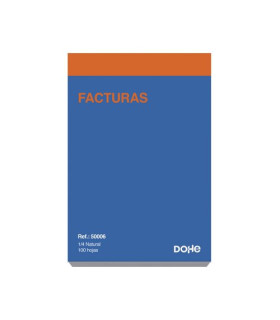 TALONARIO FACTURAS 1/4  DOHE