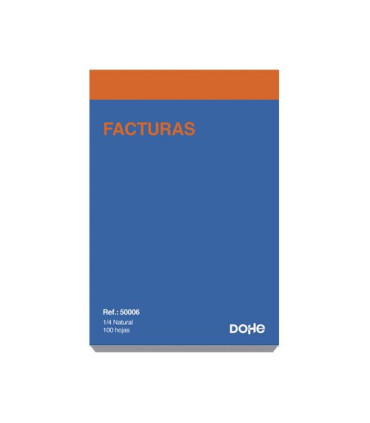 TALONARIO FACTURAS 1/4  DOHE