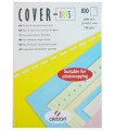T.ENC.COVER-IRIS A4 CARTUL.BLANCO C/100