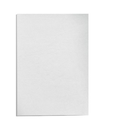 T.ENC.FW.A4 250g DELTA CUERO BLANCO C/25