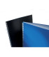TAPA ENCUAD.GBC PVC A4 NEGRO Pq.100