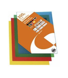 T.ENC.GRAFOP.A4 0,3 PP TRANSL.ROJO C/700