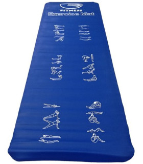 TAPETE DE GIMNASIA PVC FOAM DOMELA AZUL